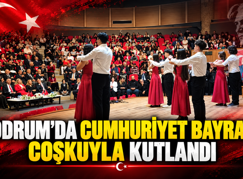 Bodrum’da Cumhuriyet Bayramı coşkuyla kutlandı