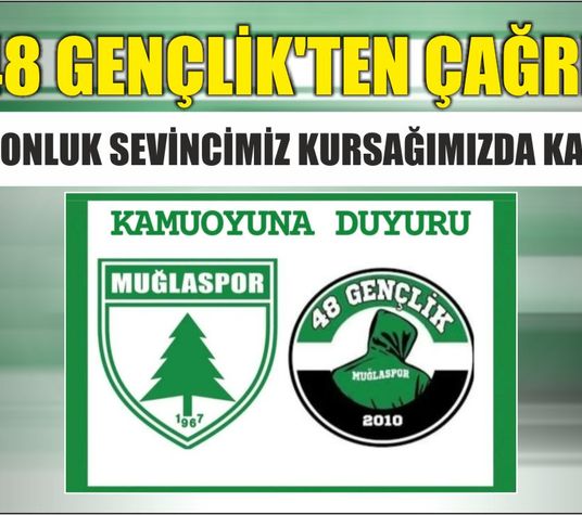 48 Gençlik’ten Çağrı: “Şampiyonluk Sevincimiz Kursağımızda Kalmasın”