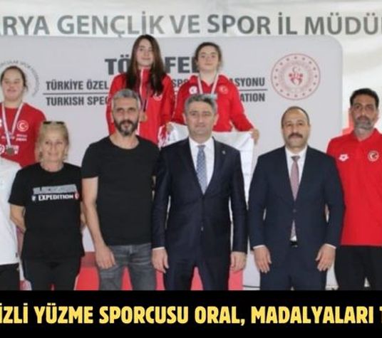 Köyceğizli yüzme sporcusu Oral, madalyaları topladı