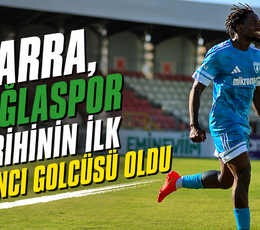 Diarra, Muğlaspor tarihinin ilk yabancı golcüsü oldu