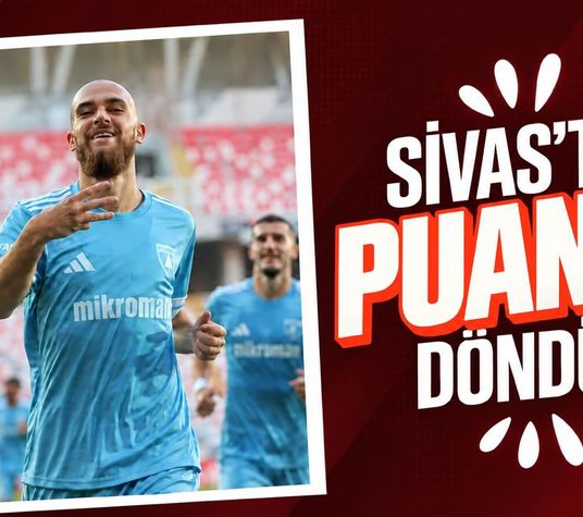 SİVAS'TAN PUANLA DÖNDÜK