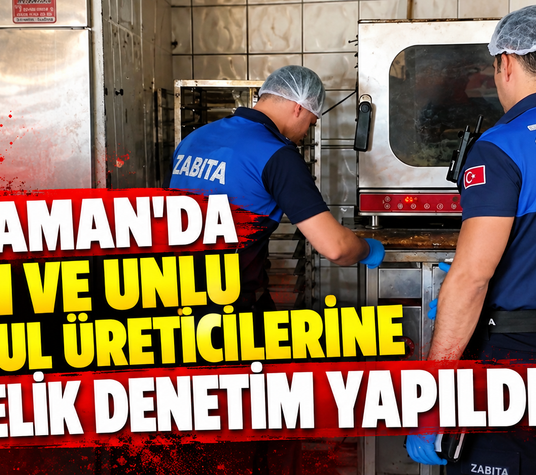 Dalaman'da fırın ve unlu mamul üreticilerine yönelik denetim yapıldı
