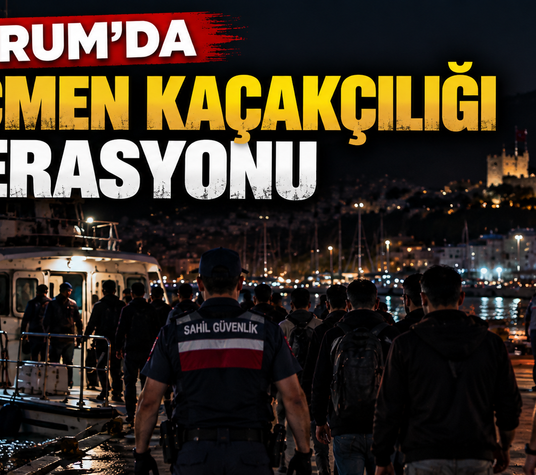 Bodrum’da Göçmen Kaçakçılığı Operasyonu