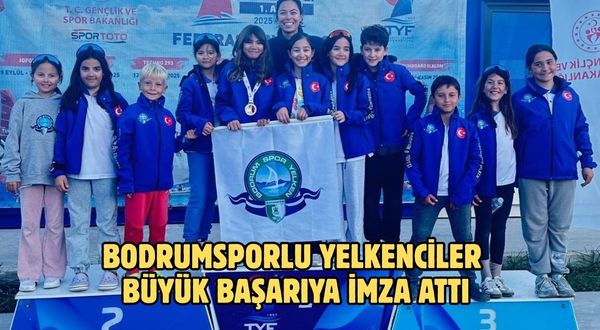 Bodrumsporlu Yelkenciler Büyük Başarıya İmza Attı