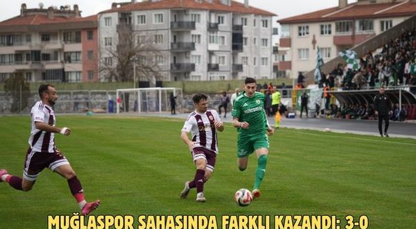 Muğlaspor Sahasında Farklı Kazandı: 3-0