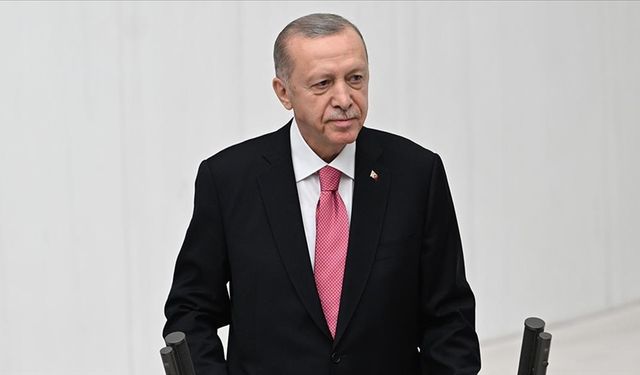 Erdoğan TBMM'de yemin etti