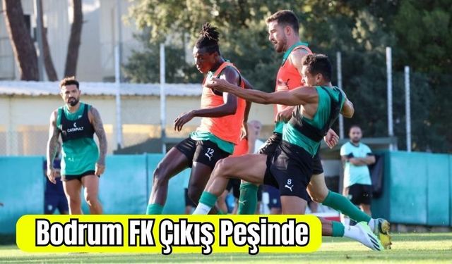 Bodrum FK Çıkış Peşinde