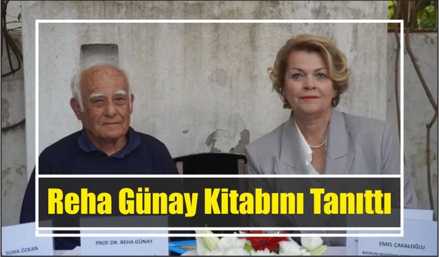 Reha Günay Kitabını Tanıttı