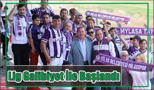 Lig Galibiyet İle Başlandı