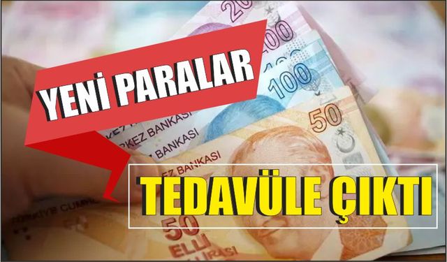 Yeni paralar tedavüle çıktı