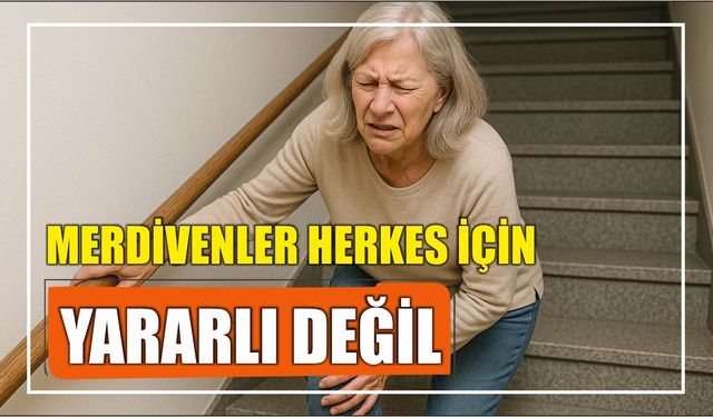 Merdivenler herkes için yararlı değil
