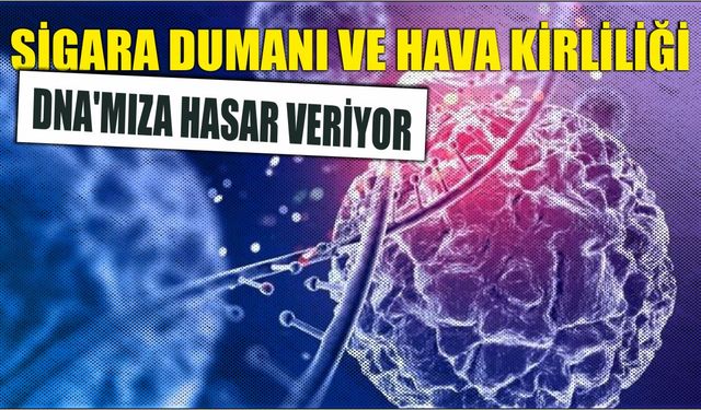 Sigara dumanı ve hava kirliliği DNA’mıza hasar veriyor