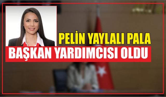 PELİN YAYLALI PALA BAŞKAN YARDIMCISI OLDU