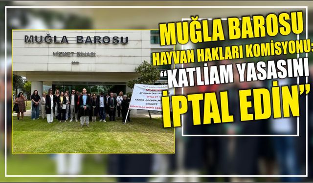 Muğla Barosu Hayvan Hakları Komisyonu: “Katliam Yasasını İptal Edin”