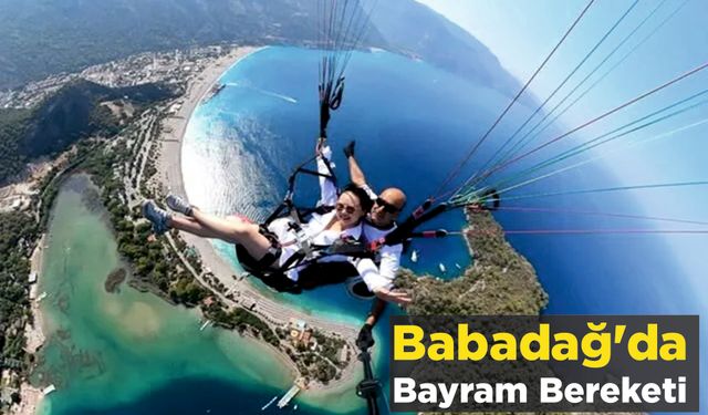 Babadağ'da Bayram Bereketi