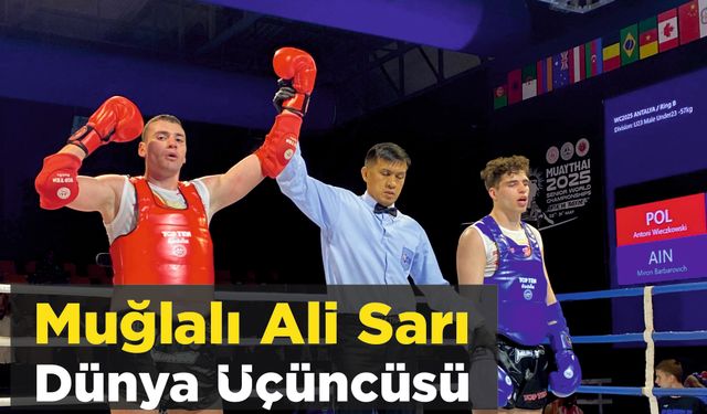 Muğlalı Ali Sarı Dünya Üçüncüsü