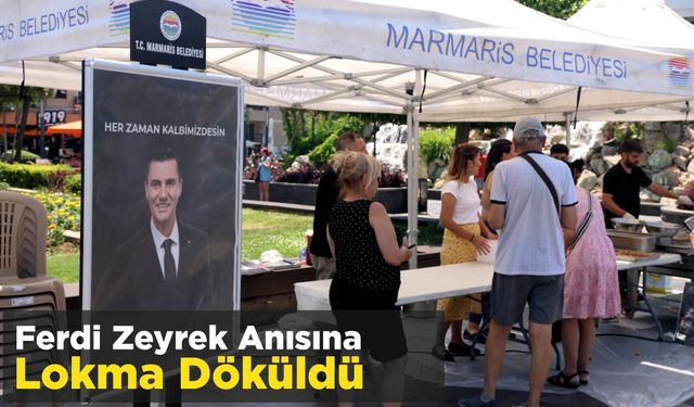 Ferdi Zeyrek Anısına Lokma Döküldü