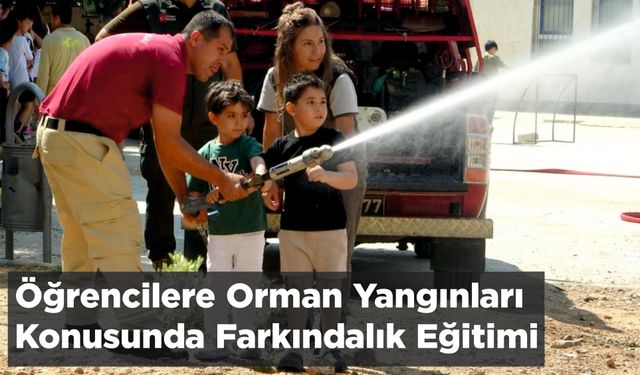 Öğrencilere Orman Yangınları Konusunda Farkındalık Eğitimi