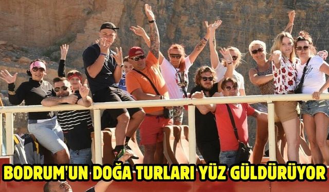 Bodrum'un doğa turları yüz güldürüyor