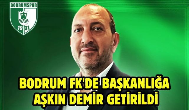 Bodrum FK'de başkanlığa Aşkın Demir getirildi