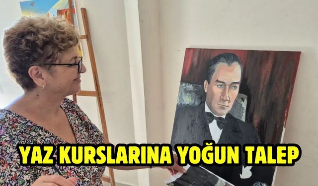 Yaz Kurslarına Yoğun Talep