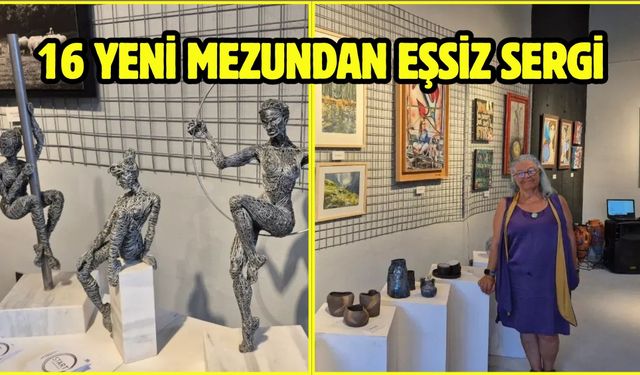 16 Yeni mezundan eşsiz sergi