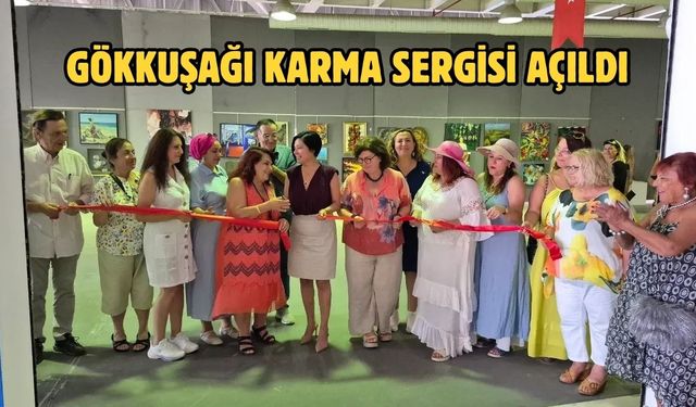 Gökkuşağı Karma Sergisi Açıldı