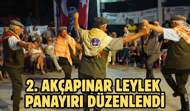 2. Akçapınar Leylek Panayırı düzenlendi