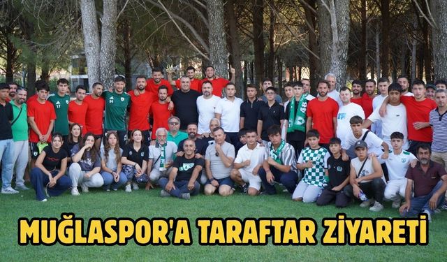 Muğlaspor'a taraftar ziyareti