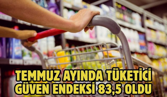 Temmuz Ayında Tüketici Güven Endeksi 83,5 oldu