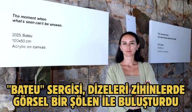 "Bateu" sergisi, dizeleri zihinlerde görsel bir şölen ile buluşturdu