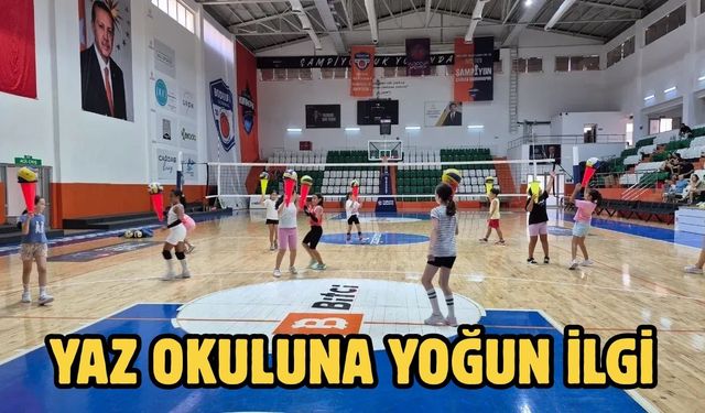 Yaz Okuluna Yoğun İlgi