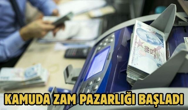 KAMUDA ZAM PAZARLIĞI BAŞLADI