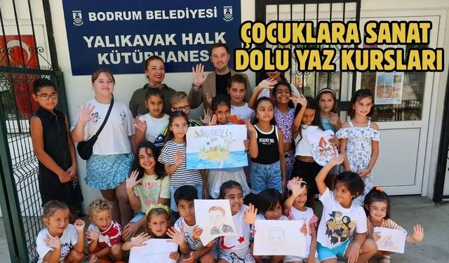 Çocuklara Sanat Dolu Yaz Kursları