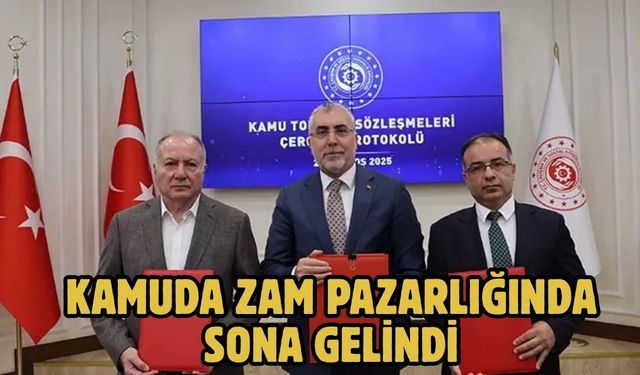 Kamuda zam pazarlığında sona gelindi