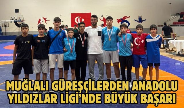 Muğlalı Güreşçilerden Anadolu Yıldızlar Ligi’nde Büyük Başarı