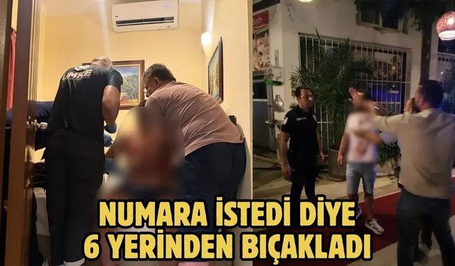 Numara İstedi Diye 6 Yerinden Bıçakladı