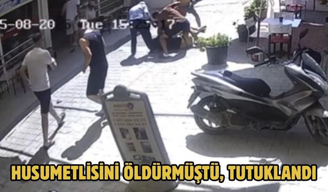 Husumetlisini Öldürmüştü, Tutuklandı
