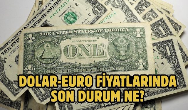DOLAR-EURO FİYATLARINDA SON DURUM NE?