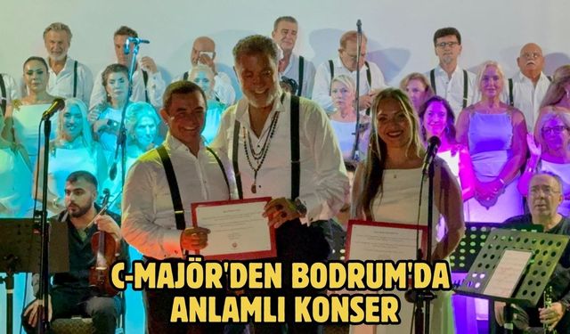 C-majör'den Bodrum'da anlamlı konser