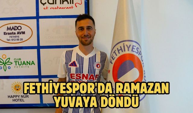 Fethiyespor'da Ramazan yuvaya döndü