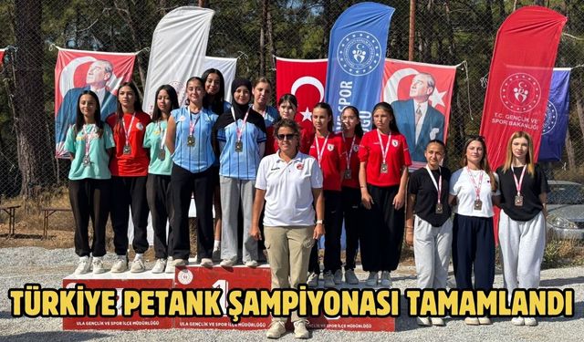 Türkiye Petank Şampiyonası tamamlandı