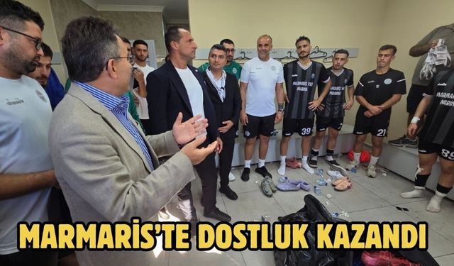 Marmaris’te dostluk kazandı