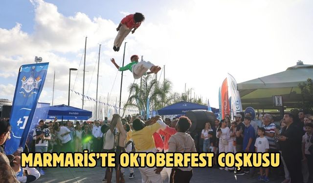 MARMARİS’TE OKTOBERFEST COŞKUSU