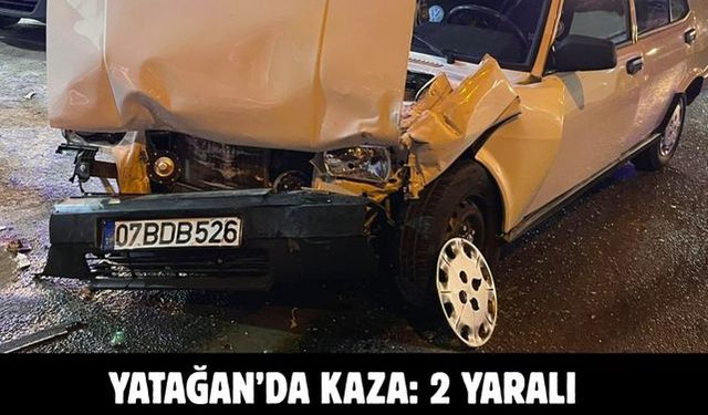 Yatağan’da kaza: 2 yaralı