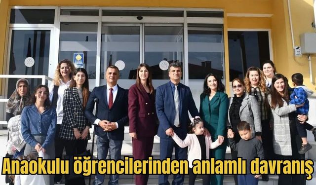 Anaokulu öğrencilerinden anlamlı davranış