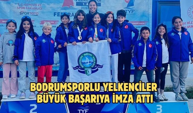 Bodrumsporlu Yelkenciler Büyük Başarıya İmza Attı