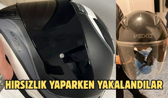 HIRSIZLIK YAPARKEN YAKALANDILAR