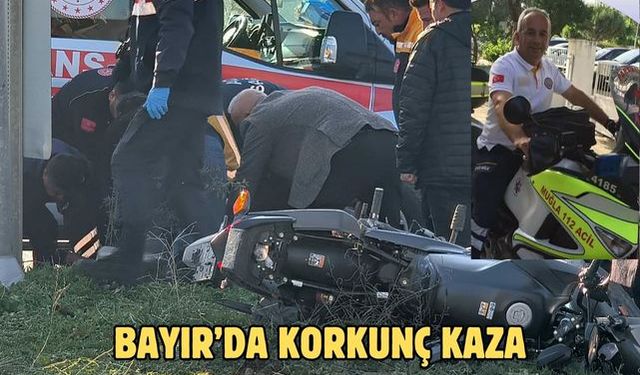 BAYIR'DA KORKUNÇ KAZA