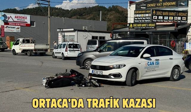 Ortaca’da trafik kazası